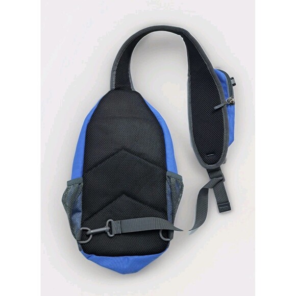 WATERFLY Crossbody Sling Bag Backpack Travel Daypack Blue Camping Hiking - Picture 7 of 7